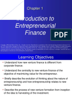 Entrepreneurial Finance