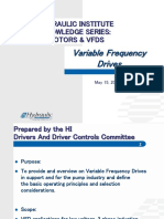 Hydraulic Institute Knowledge Series: Motors & VFDS: Variable Frequency Drives