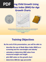 Assessing Child Growth Using Body Mass Index (BMI) - For-Age Growth Charts