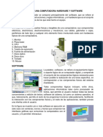 Partes de Una Computadora Hardware y Software