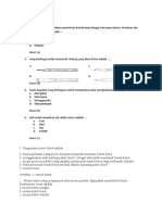 Soal Teknologi Mekanik