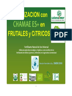 CHAMAE Hemisferio SUR Frutales y Cítricos - 2018 Modo de Compatibilidad