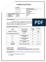 Curriculum Vitae: Prajapati Himanshu