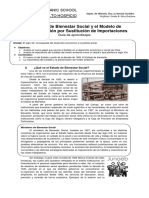 El Estado de Bienestar Social y El Modelo de Sustitucion de Importaciones