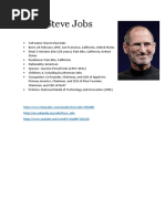 Steve Jobs Texto em Es