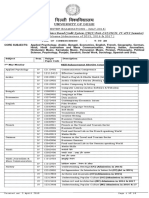 Fnyyh Fo'Ofo - Ky : Date-Sheet For B.A. (Honours) Choice Based Credit System (CBCS) Part-I/Ii/Iii (Ii, Iv &vi Semester)