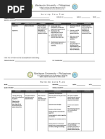 Wesleyan University - Philippines: N U R S I N G C A R e P L A N