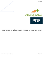 Fibroscan: El Método Que Evalúa La Fibrosis Hepática