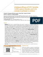 Comparing The Antiplaque