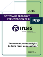 Sistema de Trabajo y Presentación de Costos.