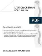 Rehabilitation of Spinal Cord Injury