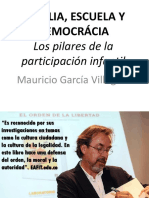 (Graficas Inspiradas En) Familia, Escuela y Democracia - Mauricio Garcia Villegas