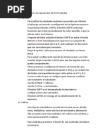 Como Utilizar La Calculadora para Coordenadas