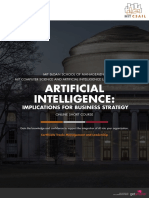 Mit Artificial Intelligence Online Short Program Brochure PDF