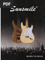 Sunsmile Guitars Catalog 2016