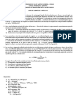 Lista de Exercícios - Capítulo 6 PDF