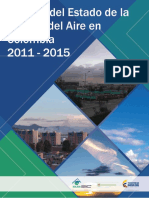 Informe Del Estado de La Calidad Del Aire en Colombia 2011-2015 Vfinal