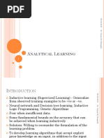 Analytical Learning