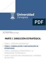 Tema 2. Formulacion e Implantacion de Estrategias