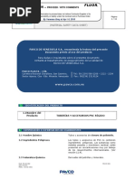 Msds Tuberia PVC