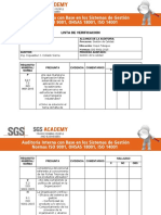 Taller 3 - Lista de Verificación