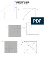 Triceratops Head by Bachis Instructions