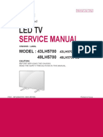 Service Manual 43lh5700