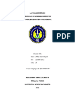 Laporan Observasi Uji Kendaraan Dishub Gunungkidul