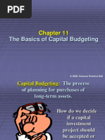 The Basics of Capital Budgeting: 2005, Pearson Prentice Hall