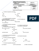 Taller Quimica - Alcoholes, Fenoles y Aldehidos. 11