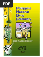 Phil National Drug Formulary Vol1ed7 - 2008