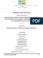 Manual de Prácticas Sub I Soporte Presencial