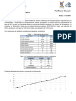 Sólido Nominal T/H Líquido Nominal M /H Caudal Mezcla Nominal M /H Sólido Diseño T/H Liquido Diseño M /H Caudal Mezcla Diseño M /H Concentración en Peso Factor de Utilización Factor de Diseño