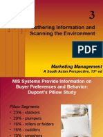 Gathering Information and Scanning The Environment: Marketing Management