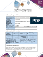 Guía de Actividades y Rúbrica de Evaluación - Fase 4 - Análisis de Resultados