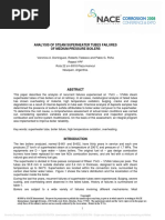  Analysis of Steam Superheater Tube Failures of Medium Pressure Boilers 