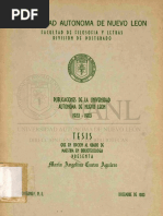 Tesis: Universidad Autonoma de Nuevo Leon