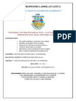 Monografia Del Sistema de Refrigeracion Protegido Por Un Termostato