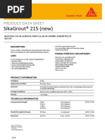 Sikagrout® 215 (New) : Product Data Sheet