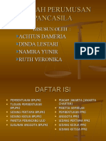 Sejarah Perumusan Pancasila