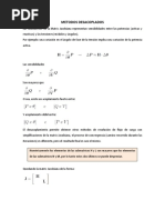 Metodos Desacoplados