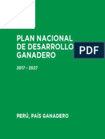 Plan Nacional Ganadero 2017 2027