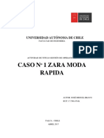 Caso #1 Zara Moda Rapida