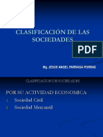 2.1.1.1 Clasificación de Las Sociedades