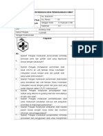 8.2.1.2. Daftar Tilik Penyediaan Dan Penggunaan Obat - KMG - 2018