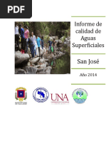 Informe de Calidad de Aguas Superficiales 2014