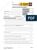 B1B - POHT Knowledge Questionaire