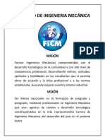 FICM - Misión y Visión (Mecánica)