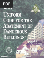 1997 Uniform Code For The Abatement of Dangerous Buildings