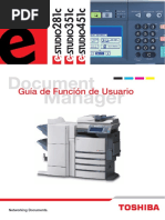 Guia de Funcion de Usuario Toshiba Studio 281 PDF